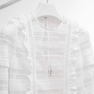 Self-Portrait Ruffle Blouse